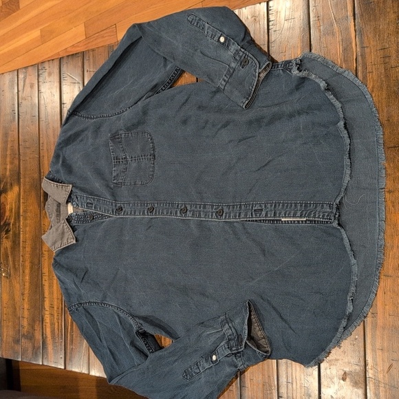 Rag & Bone Tencel Chambray Button Down - Picture 1 of 10